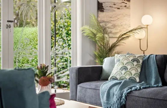 Living room, Garden view