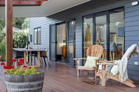 Porch and Seating area