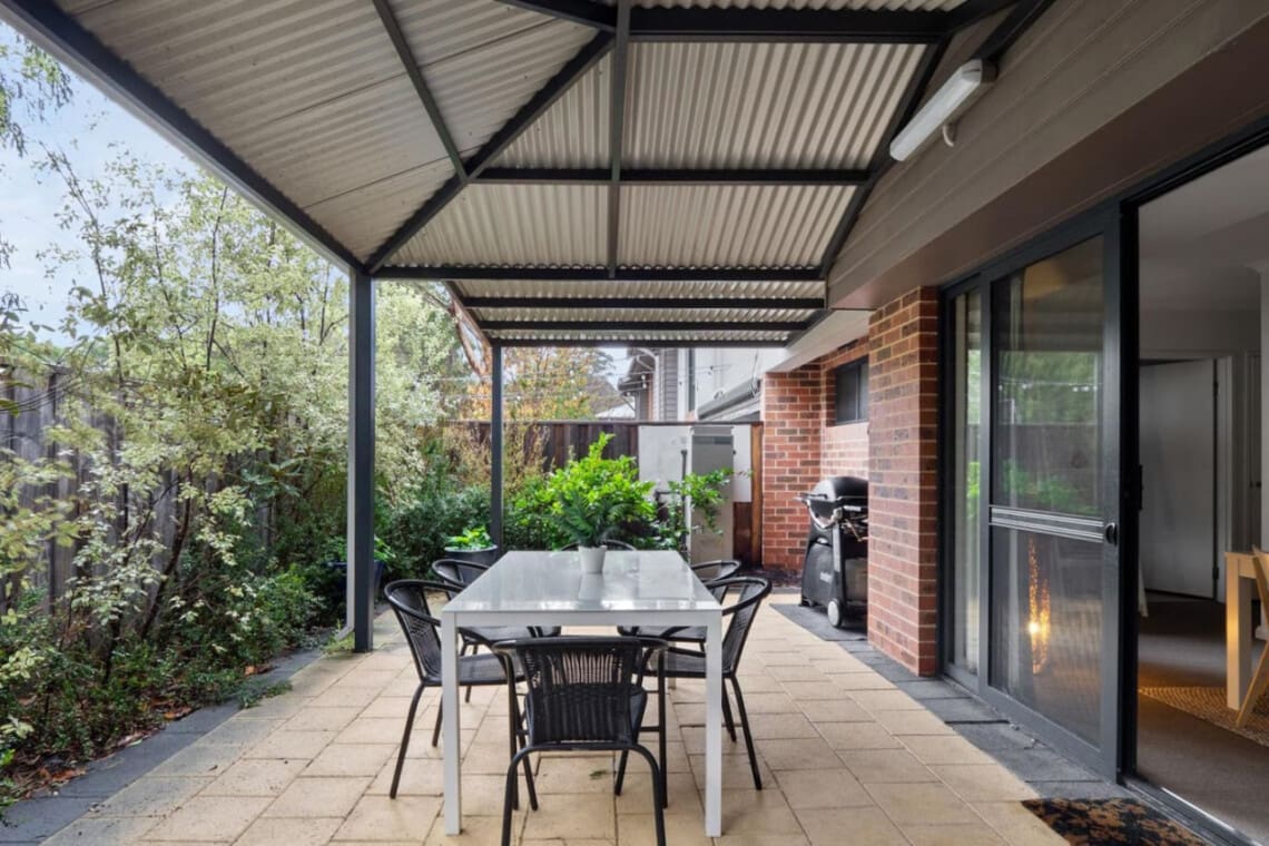 Forest Edge Villa Patio Gable