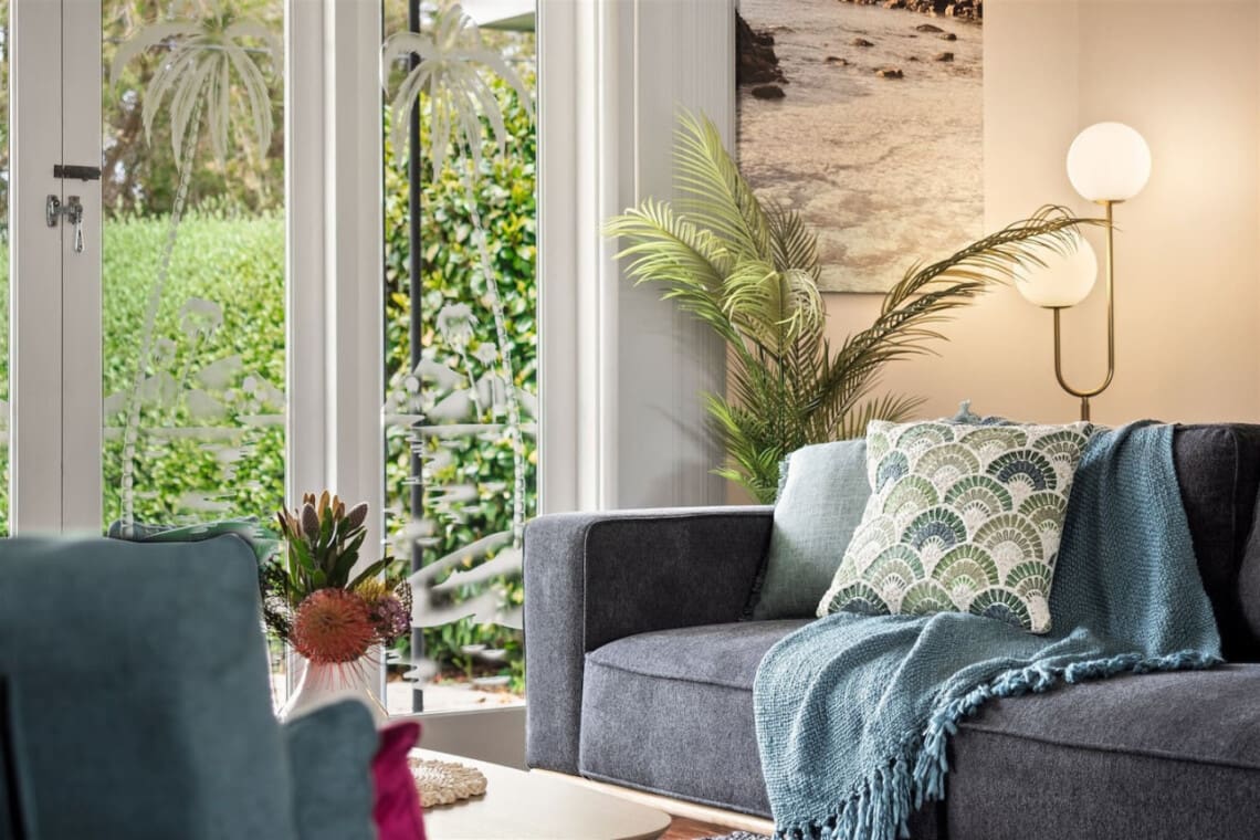 Living room, Garden view