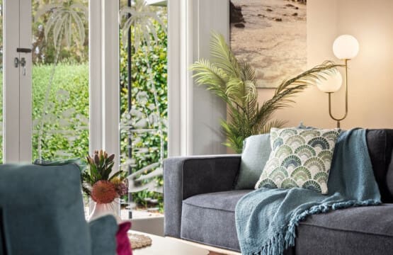 Living room, Garden view