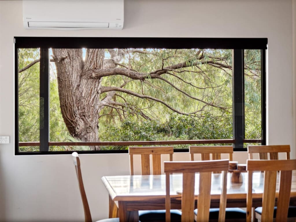 Dining Area and Garden View