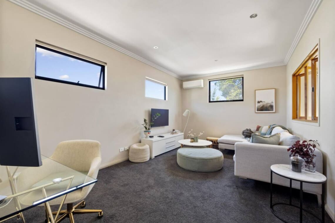 Second floor living room