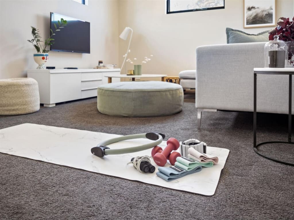 Second floor living room