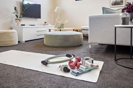 Second floor living room