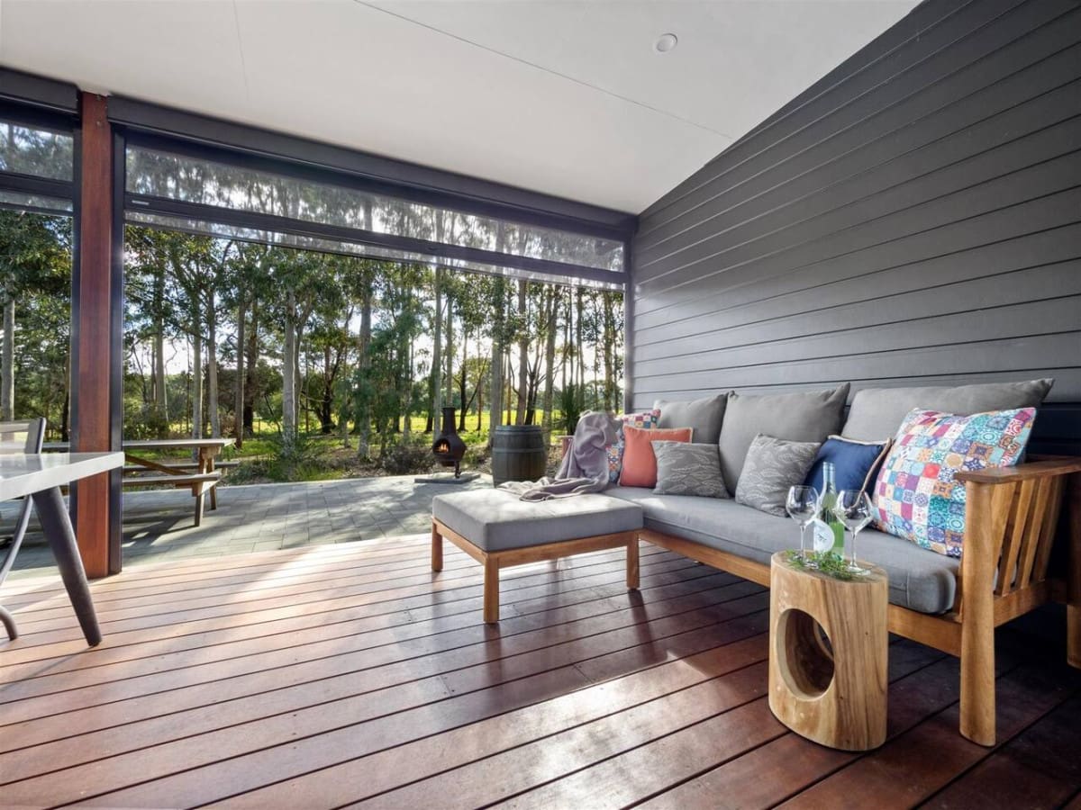 Balcony/Terrace, Seating area and Garden view