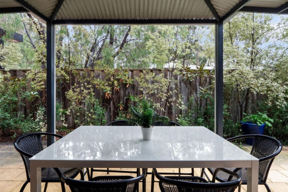 Forest Edge Villa Patio