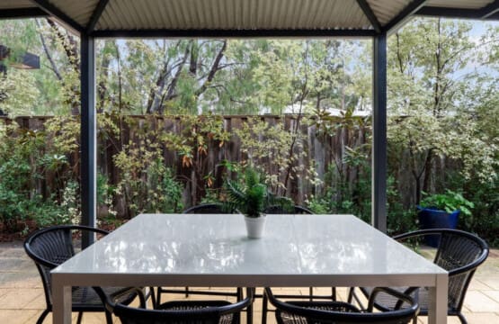 Forest Edge Villa Patio