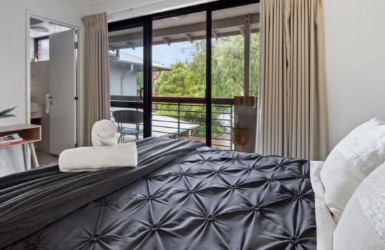 Forest Edge Villa Master Bedroom Balcony View