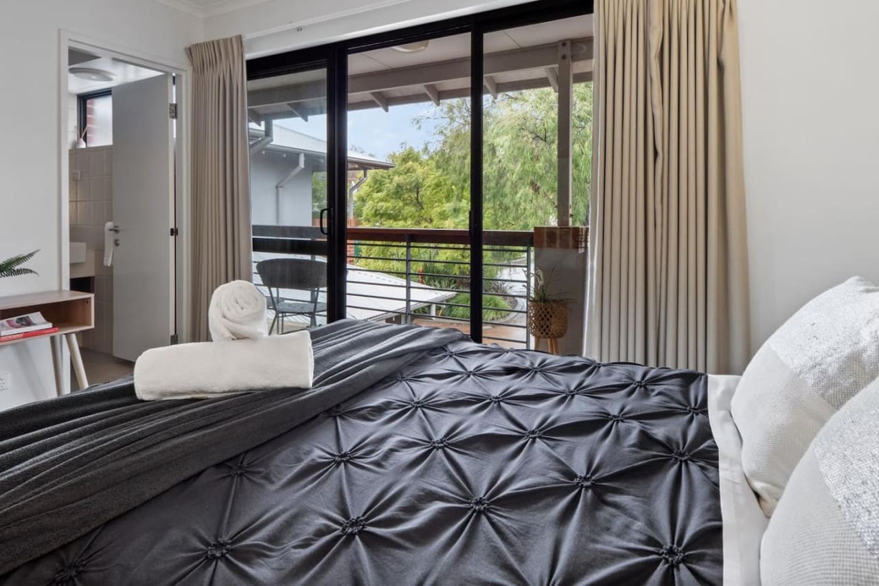 Forest Edge Villa Master Bedroom Balcony View