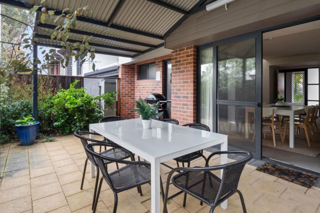 Forest Edge Villa Patio