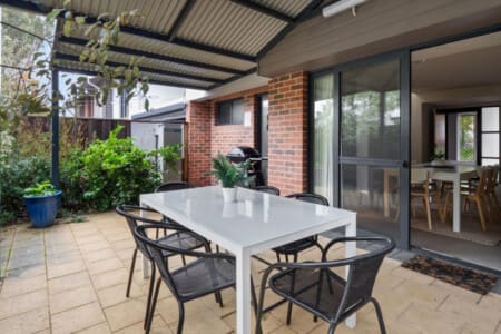 Forest Edge Villa Patio