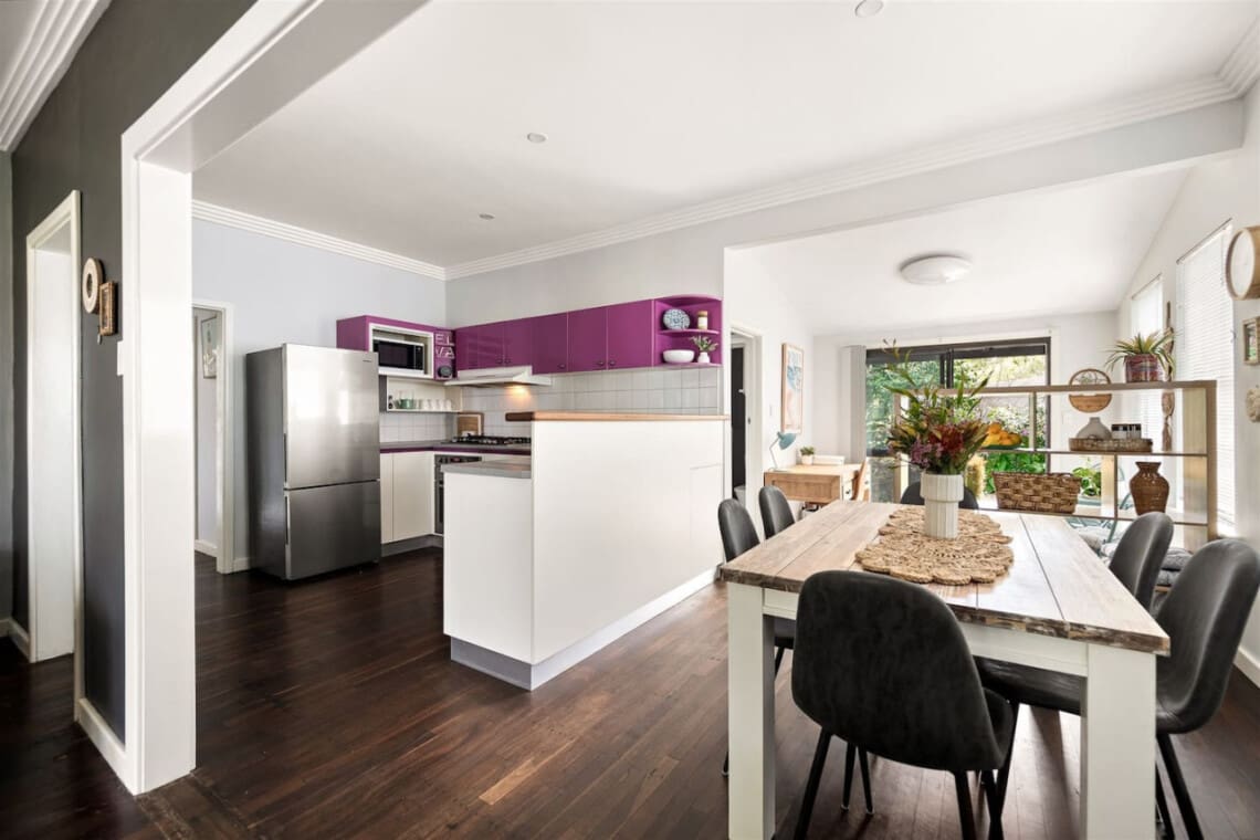 Dining area and Kitchen