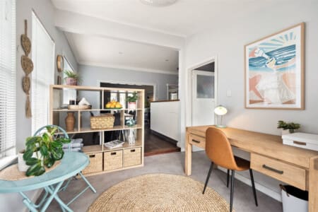 Working and seating area