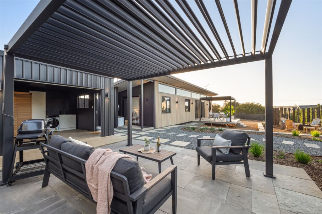 Covered BBQ Terrace with Outdoor seating and BBQ Facilities