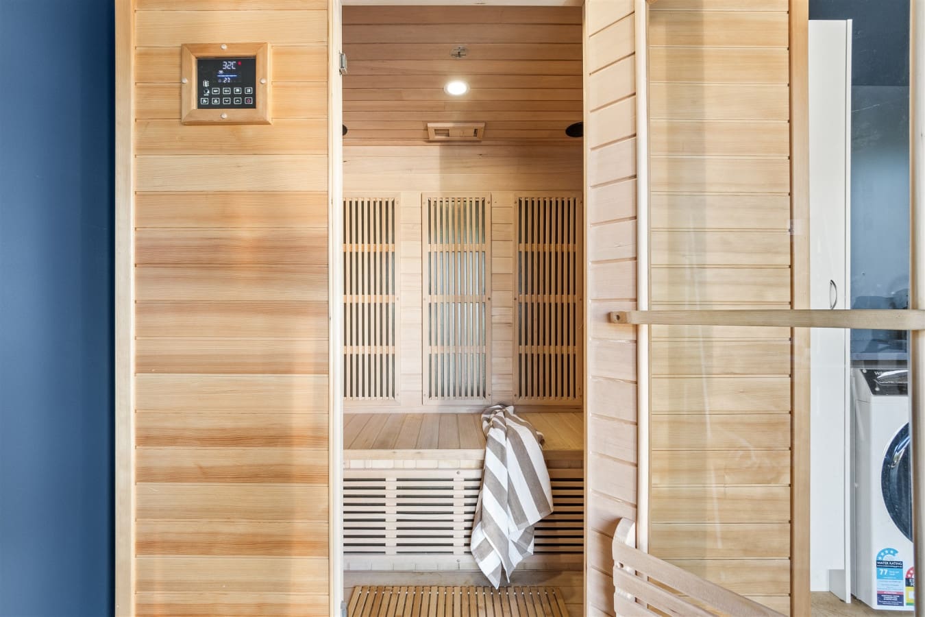 Luxury Three Person Cedar Sauna