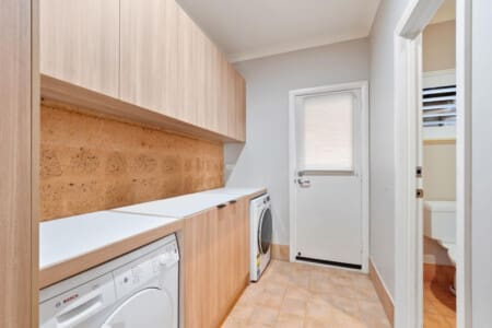 Laundry room and Toilet