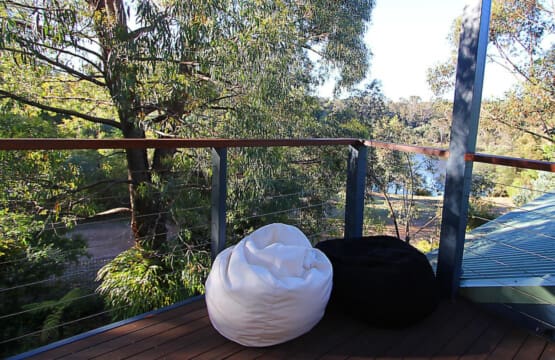 Balcony/Terrace, Seating Area and River View