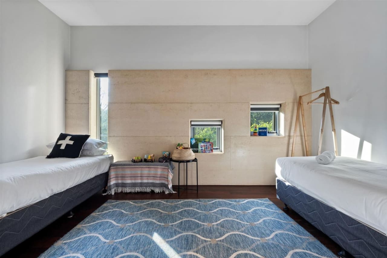 Bedroom 4 - 2 Singles that can be pushed to have 1 King bed