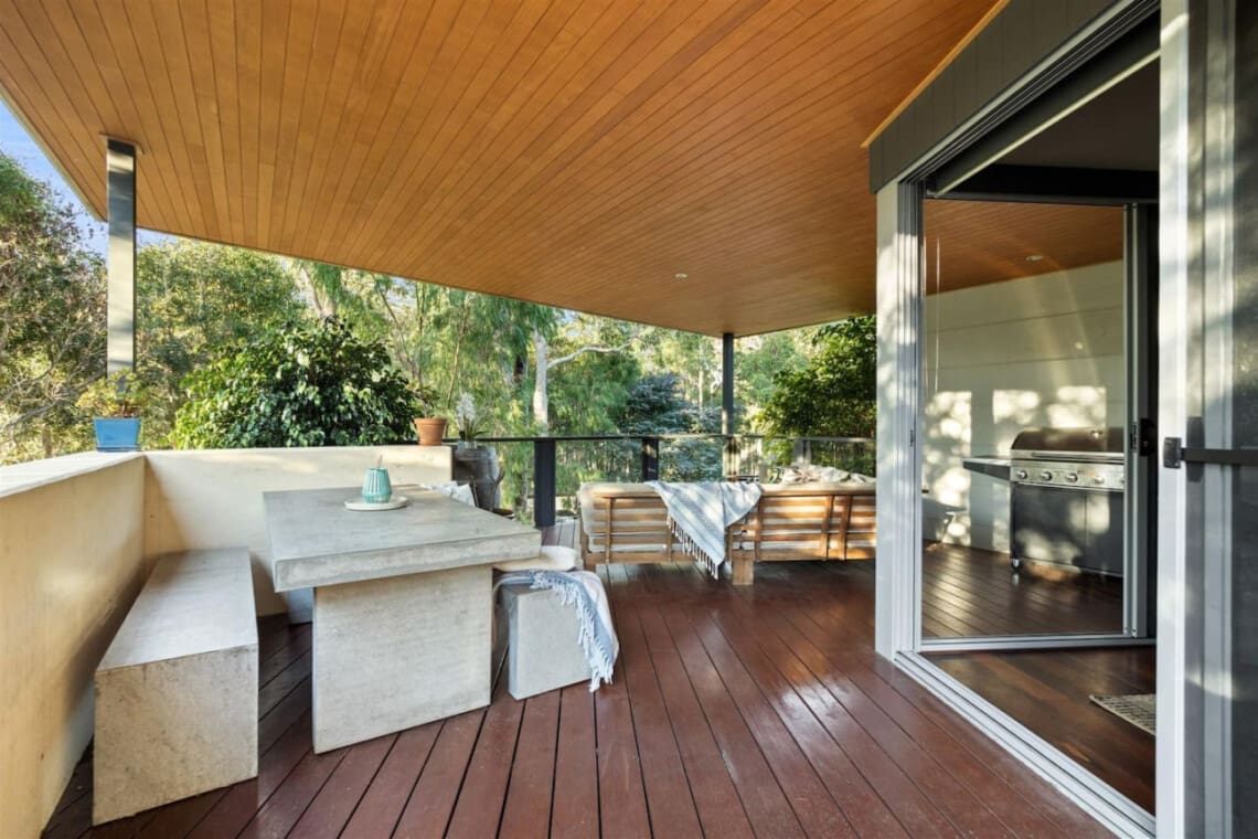 Balcony/Terrace, Seating area and Garden view