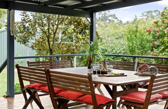 Balcony/Terrace, Seating area and Garden view