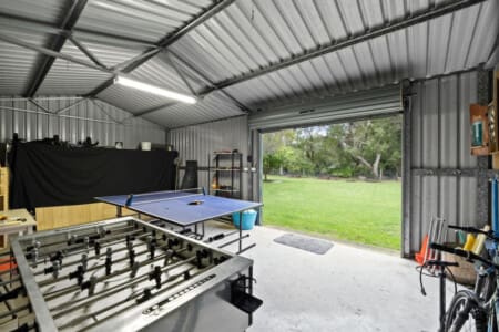 Games Room with Ping pong and Blackboard