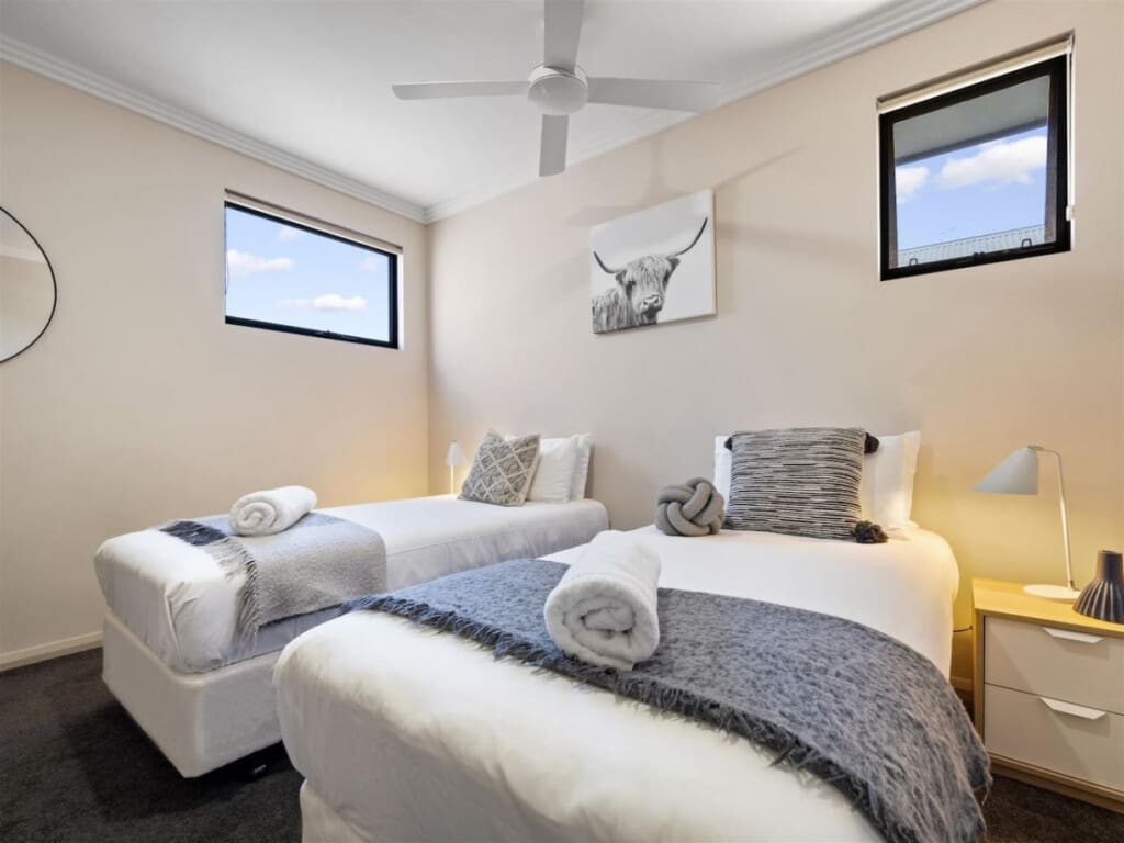 Second floor - Bedroom 3 - 2 Single beds that can be pushed to 1 King bed