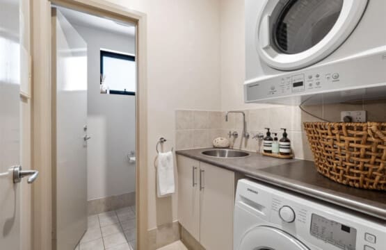 Laundry room and Toilet