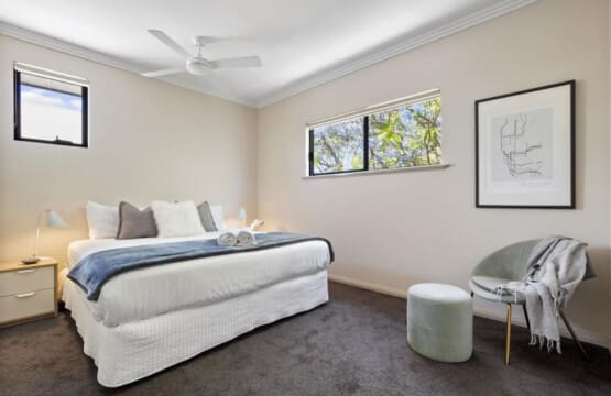 Second floor - Bedroom 2 - 2 Single beds that can be pushed to 1 King bed