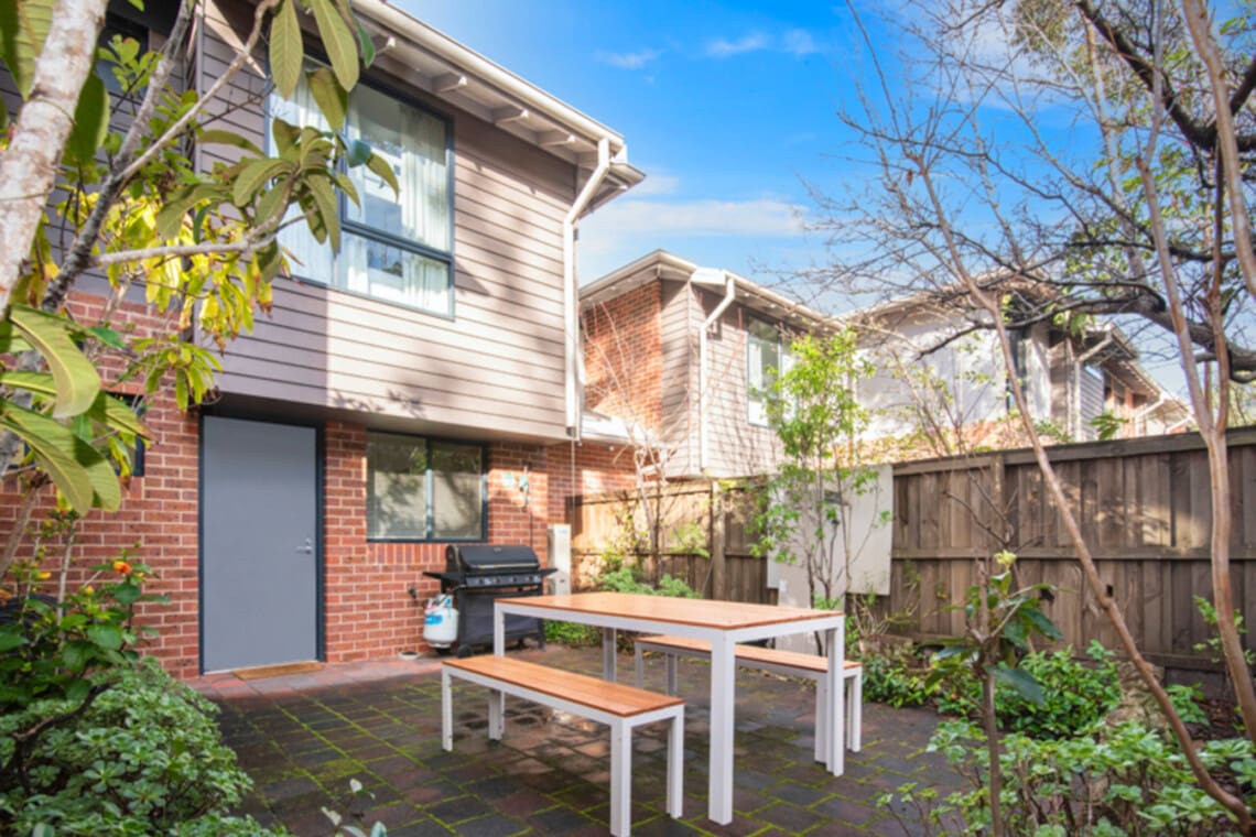 Garden, Outdoor seating, dining, and BBQ (gas) area