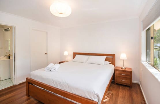 Bedroom 1 - 1 King Bed with Ensuite Bathroom