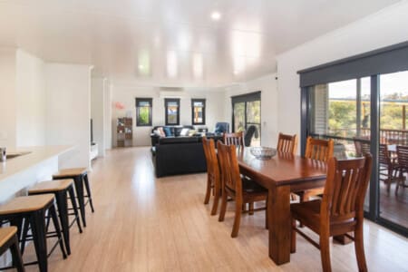 Dining Area and Living Room with Air-conditioning (Reverse Cycle Aircon)