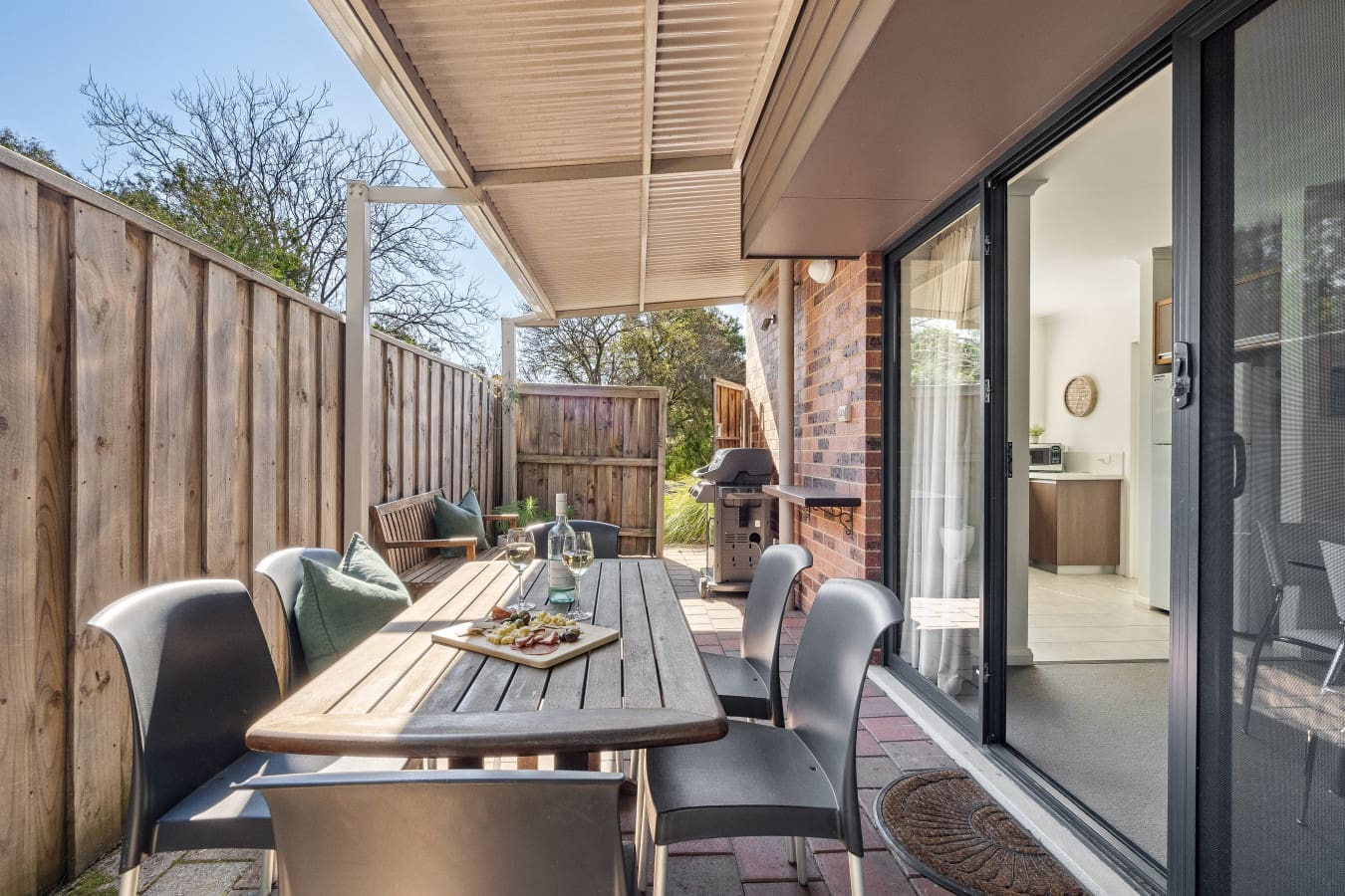Outdoor Seating Area, BBQ Patio