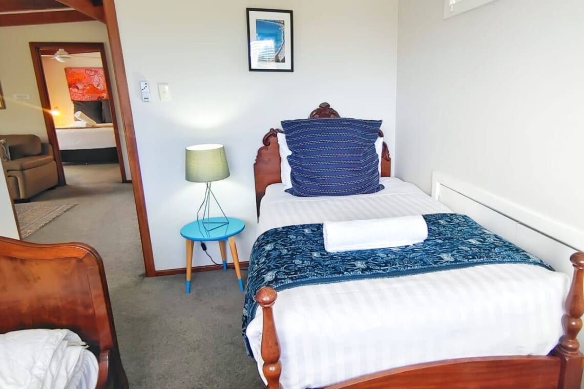 Bedroom 4 (2nd Floor) - 2 Single Beds and with Ceiling Fan