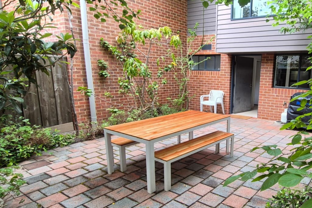 Garden, Outdoor seating, dining, and BBQ (gas) area