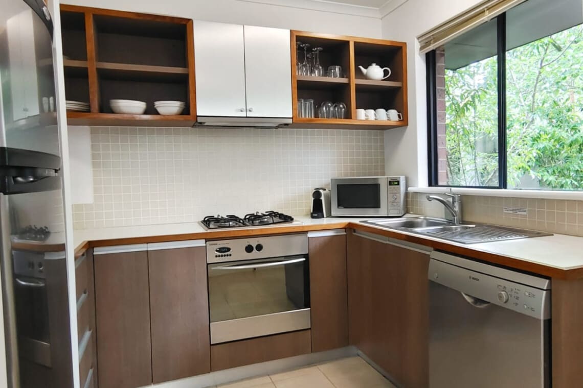 Fully equipped kitchen