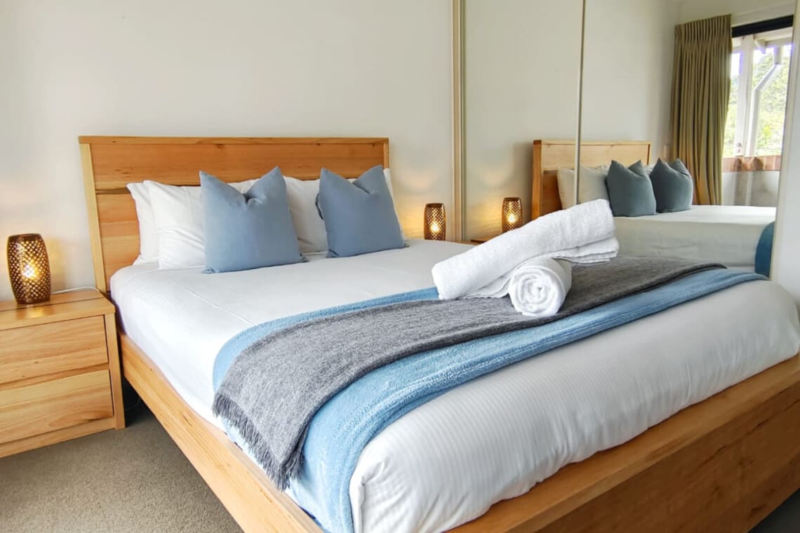 Bedroom 1 - Queen bed and En-suite Bathroom