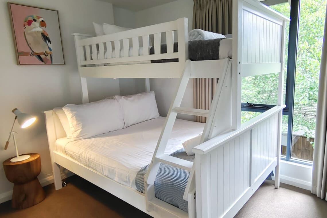 Bedroom 3 - 1 Bunk Bed (Double-Bottom/Single-Top)