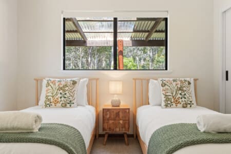 Bedroom 3 - Ground floor - 2 Single & with Ceiling Fan