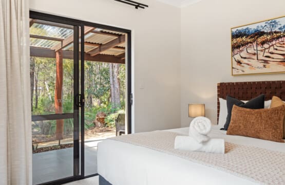 Bedroom 2 - Ground floor - 1 King & with Ceiling Fan