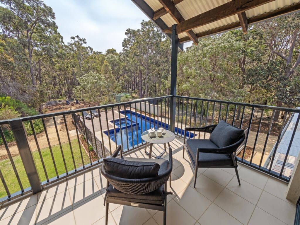 Bedroom 1 - 2nd floor Balcony & Seating Area