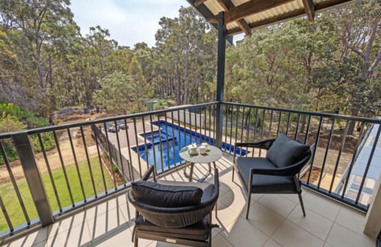 Bedroom 1 - 2nd floor Balcony & Seating Area