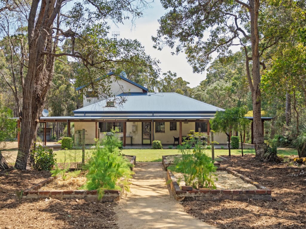 Back Garden with Vegetable Patch